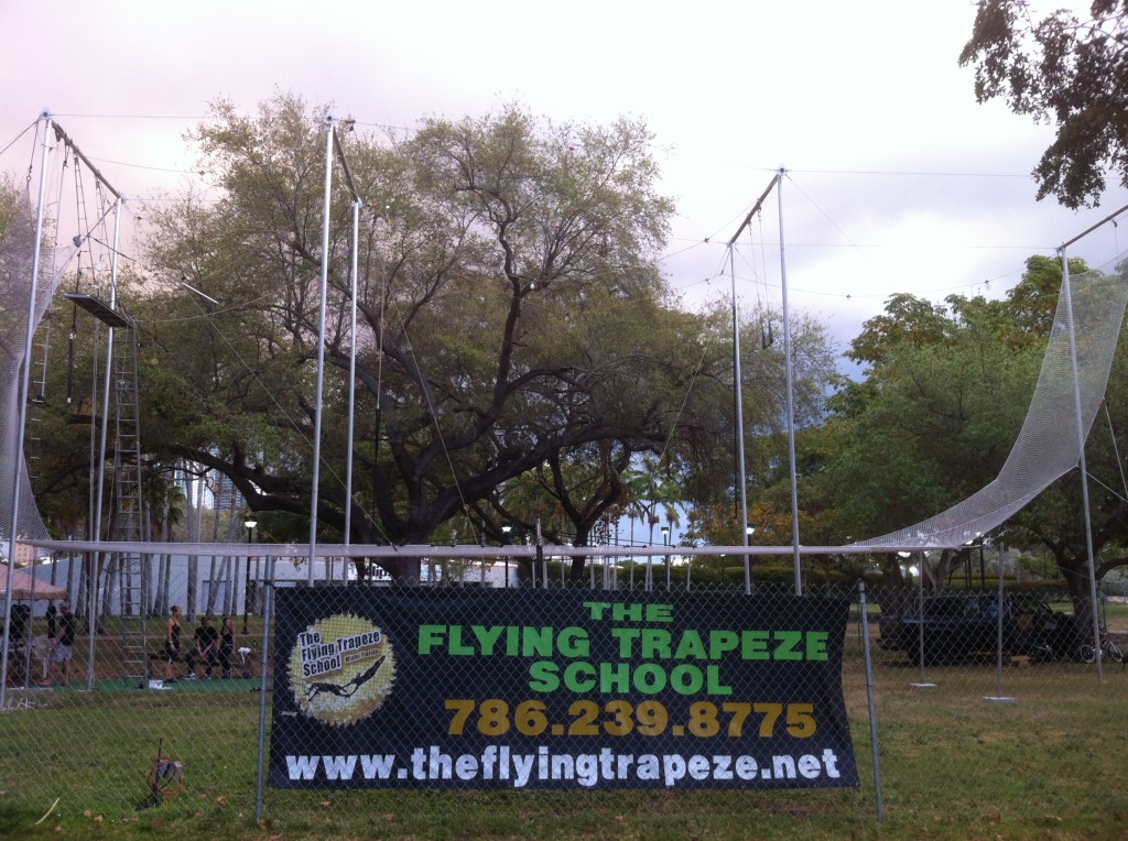 The Flying Trapeze School in Miami