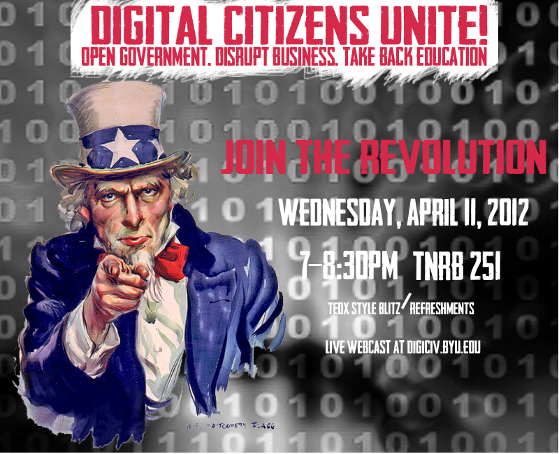 Banner for Digital Citizens Unite at BYU