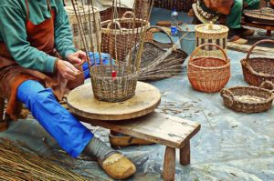 Photo of basket weaving for show your work concept