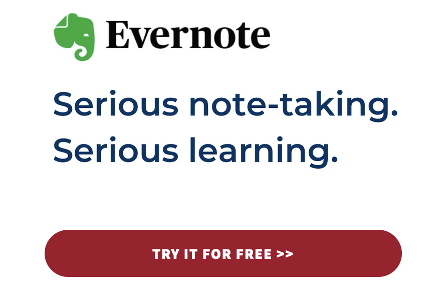 Evernote - Try Free