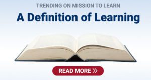 A Definition of Learning